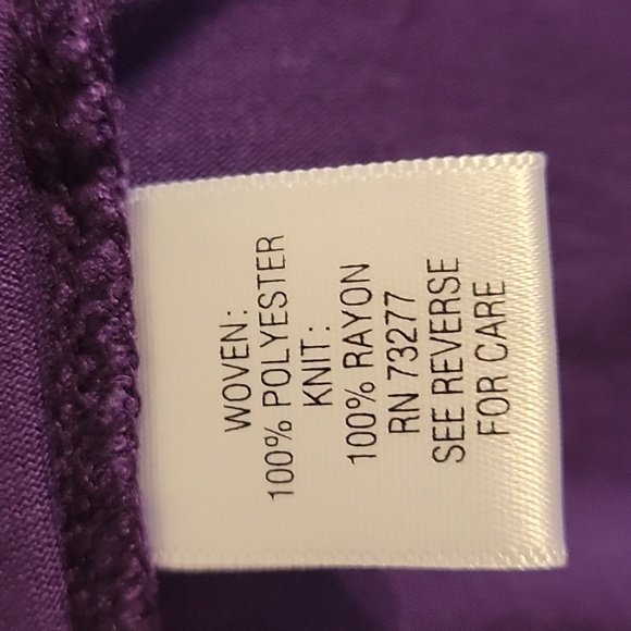 Apt 9 medium purple top - Picture 11 of 12